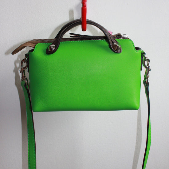 green fendi mini by the way bag back