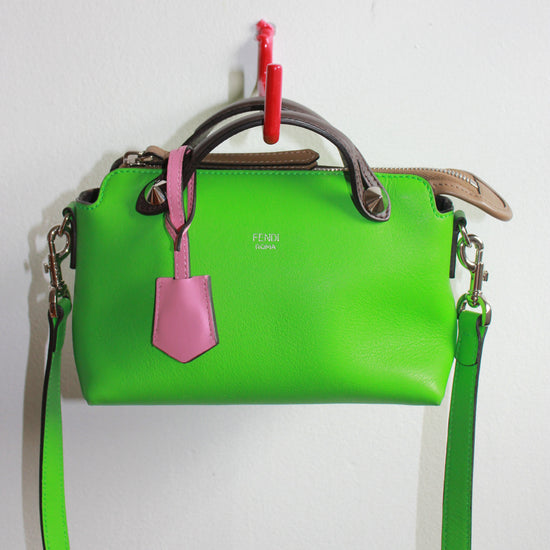 green fendi mini by the way bag