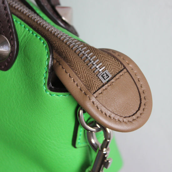 green fendi mini by the way bag deails