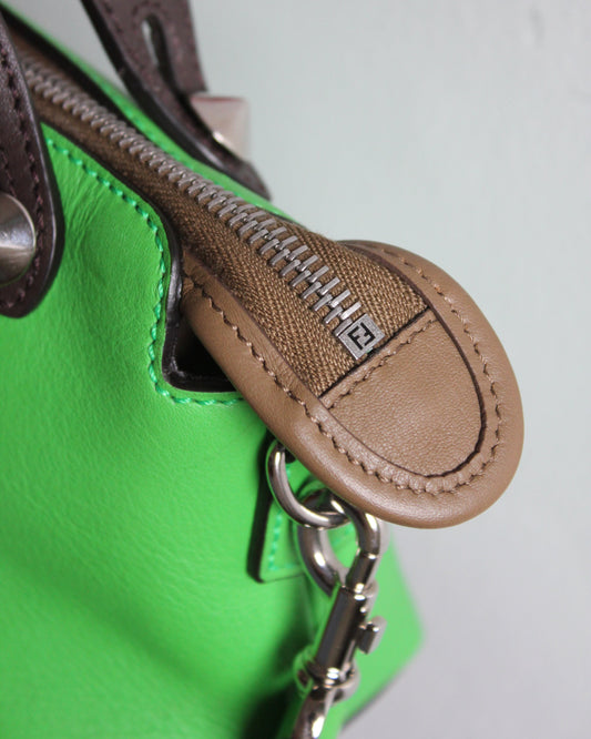green fendi mini by the way bag deails